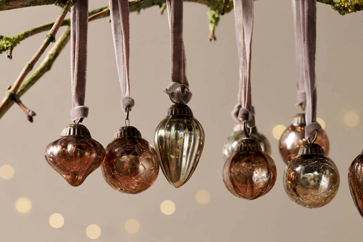 Adisa Bauble Jar - Antique Gold & Rust (Set of 16) - Image 3