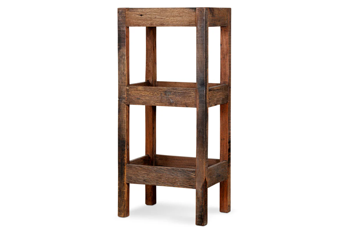 Akara Reclaimed Wood Storage Caddy - Natural - Image 8