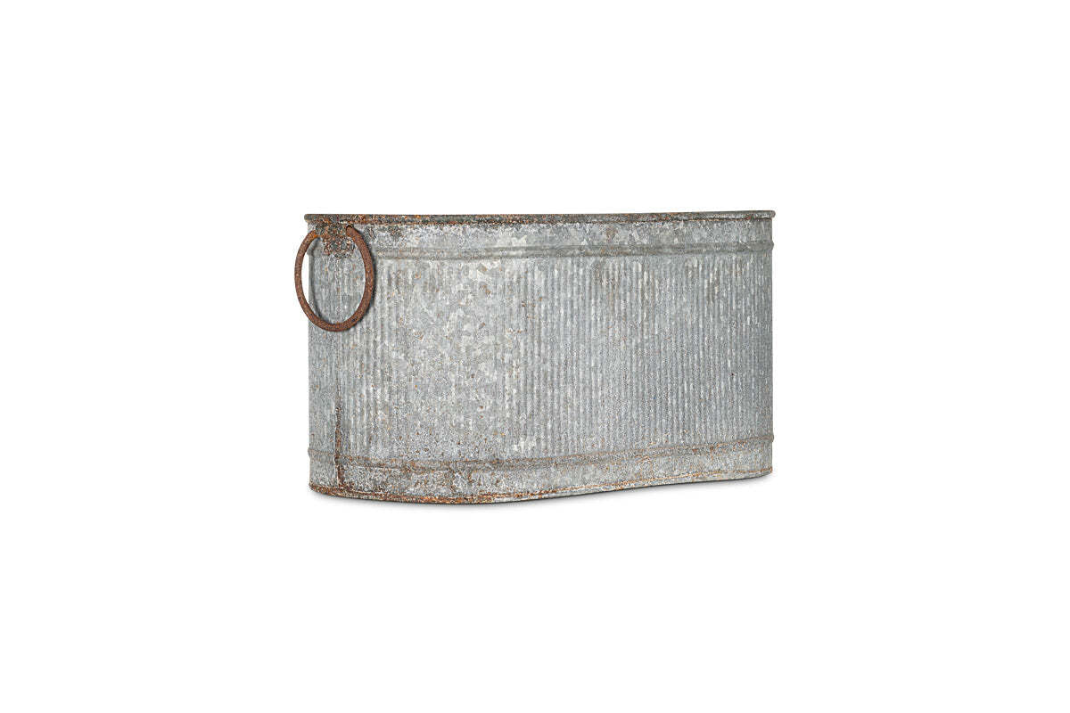 Akasa Trough Planter - Zinc - Image 9
