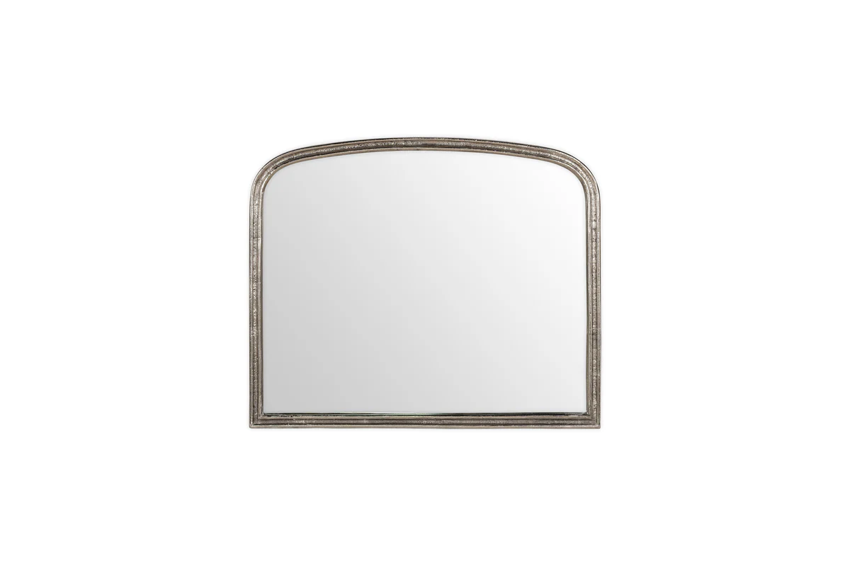 Almora Wall Mirror - Antique Nickle - Image 7