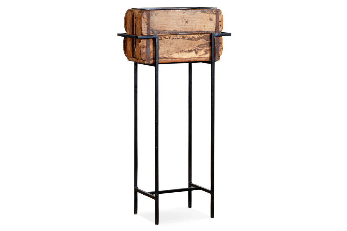 Amazzi Indoor Planter Stand - Natural & Black - Image 6