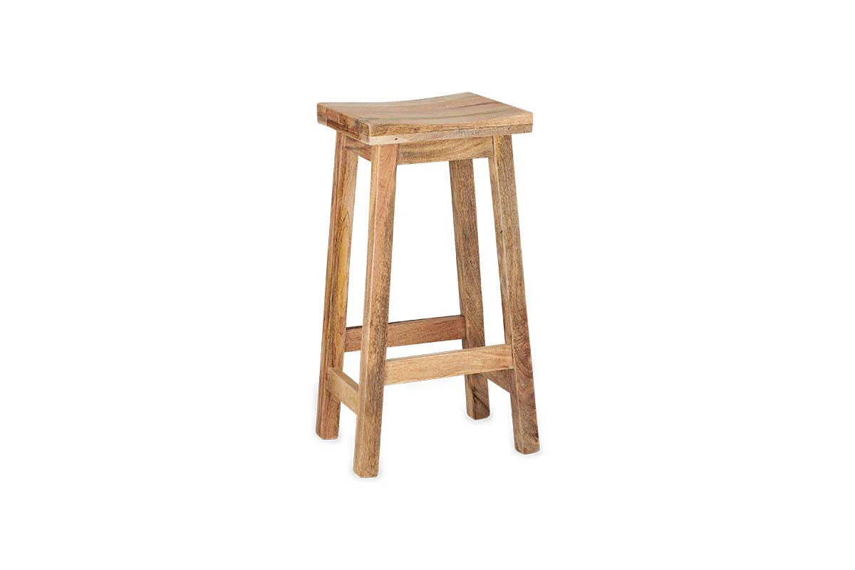 Ambi Wooden Stool - Tall - Image 9