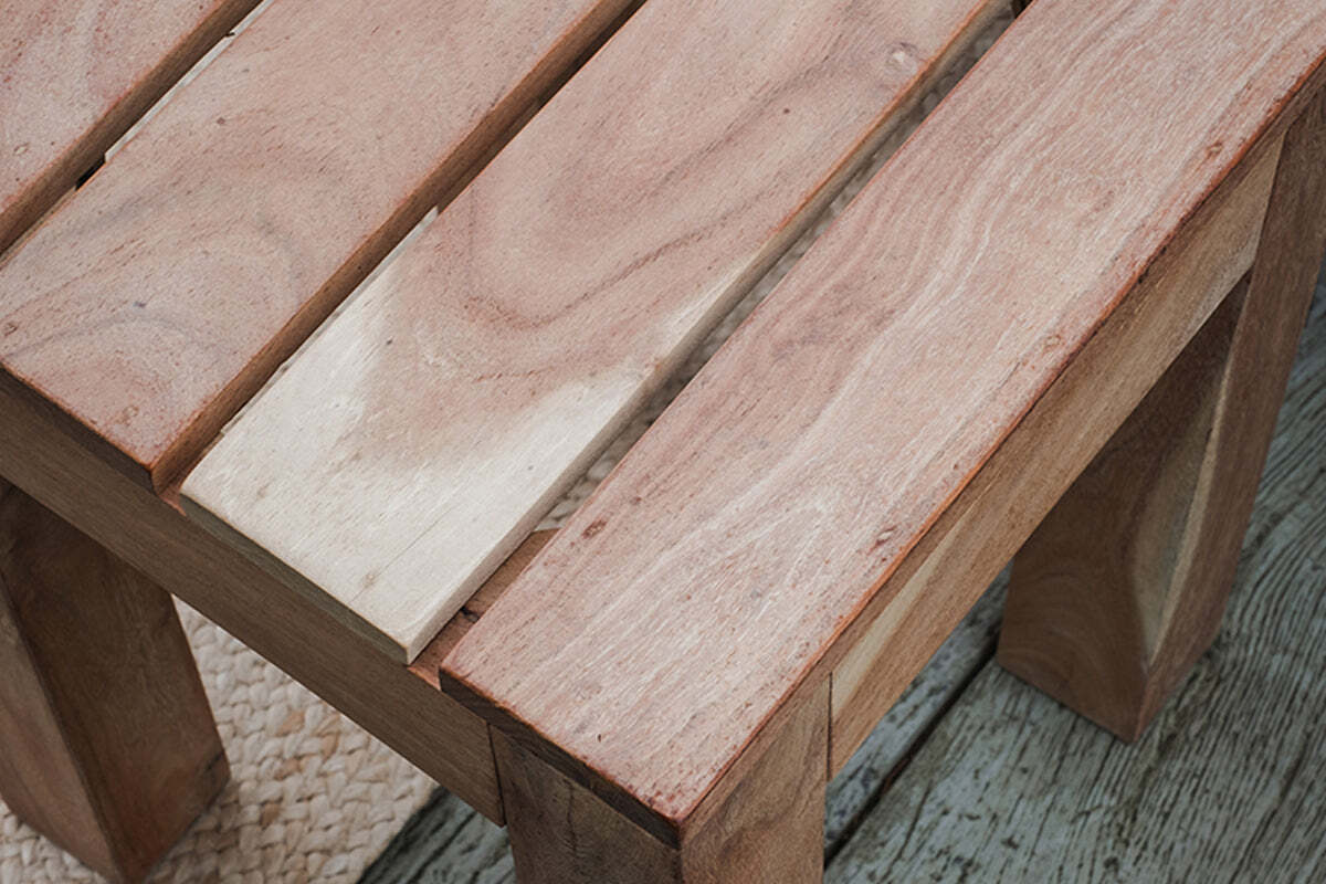 Anbarasi Acacia Side Table - Natural - Image 3