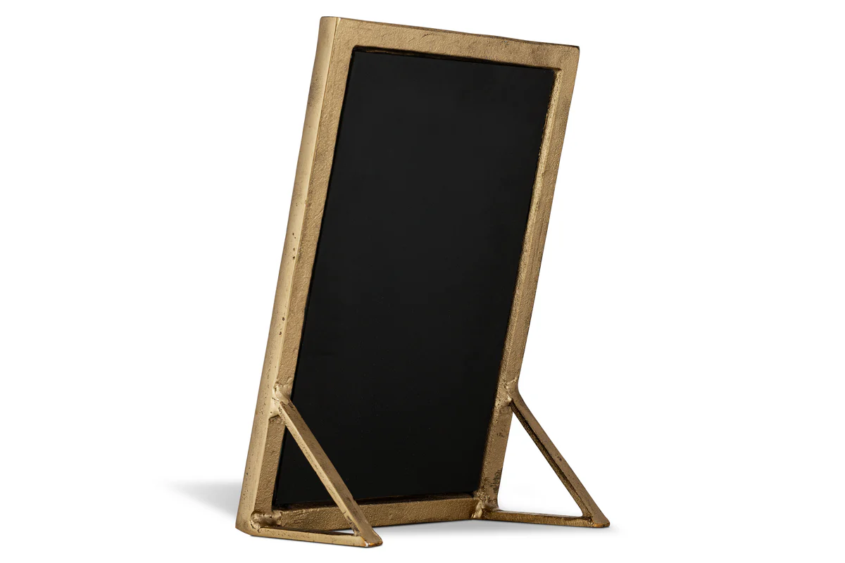 Baja Standing Mirror - Antique Brass - Image 8