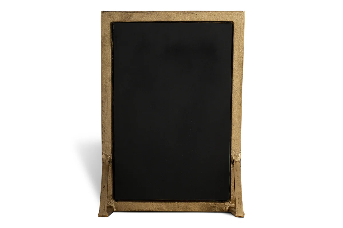 Baja Standing Mirror - Antique Brass - Image 9