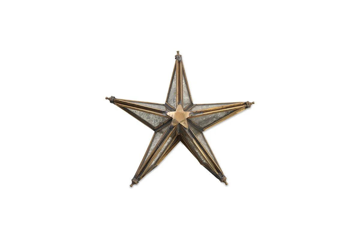 Bakara Star Tree Topper - Antique Brass - Image 4