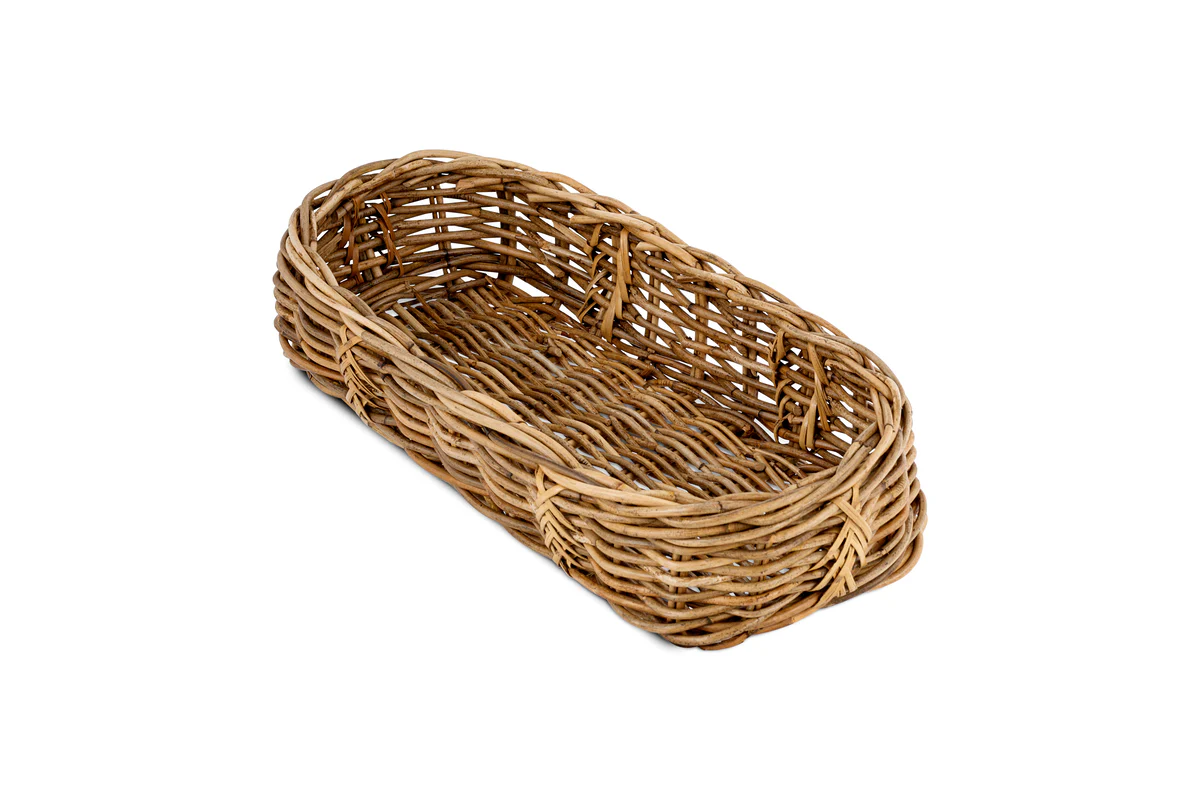 Bersama Rattan Bread Basket - Natural - Image 8