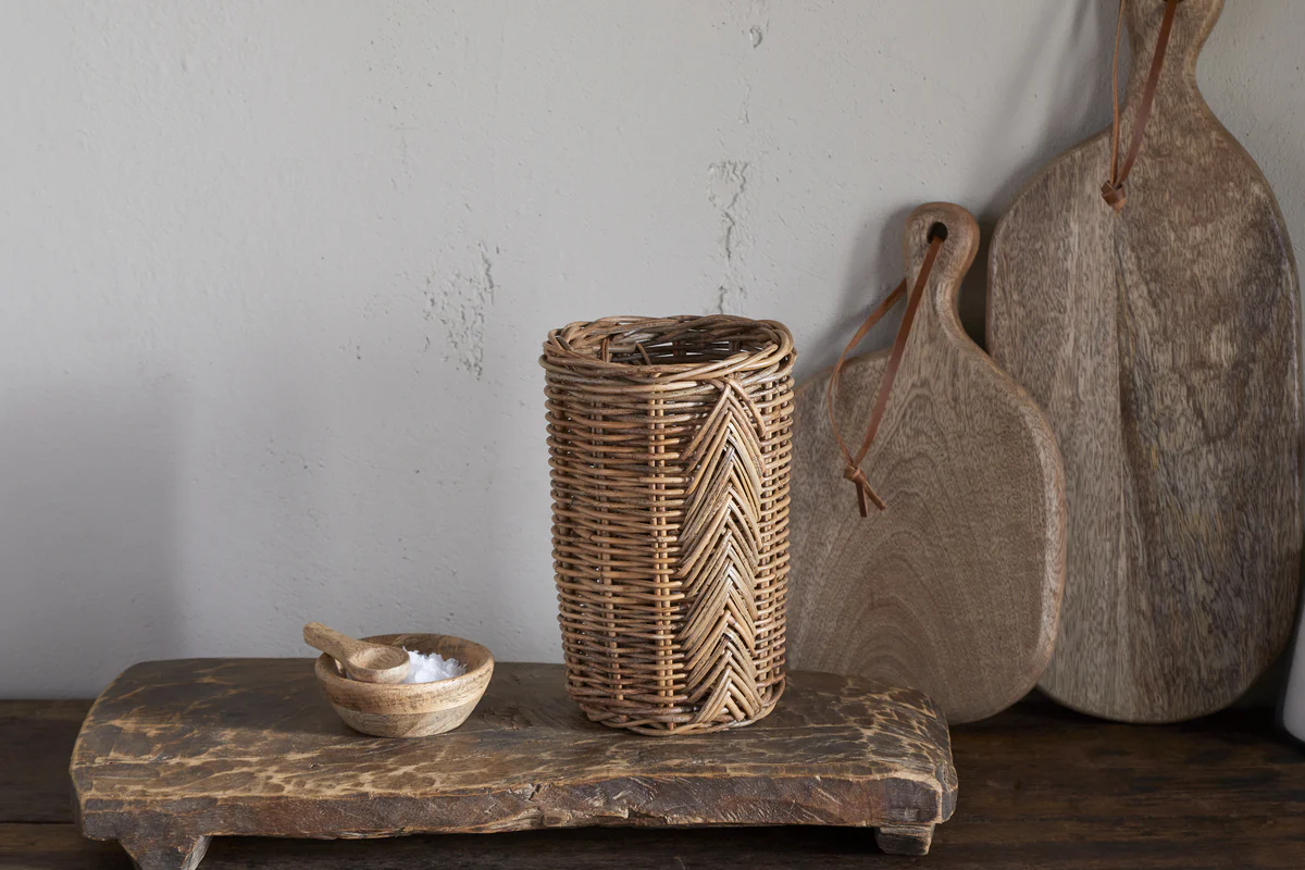 Bersama Rattan Utensil Holder - Natural - Image 3