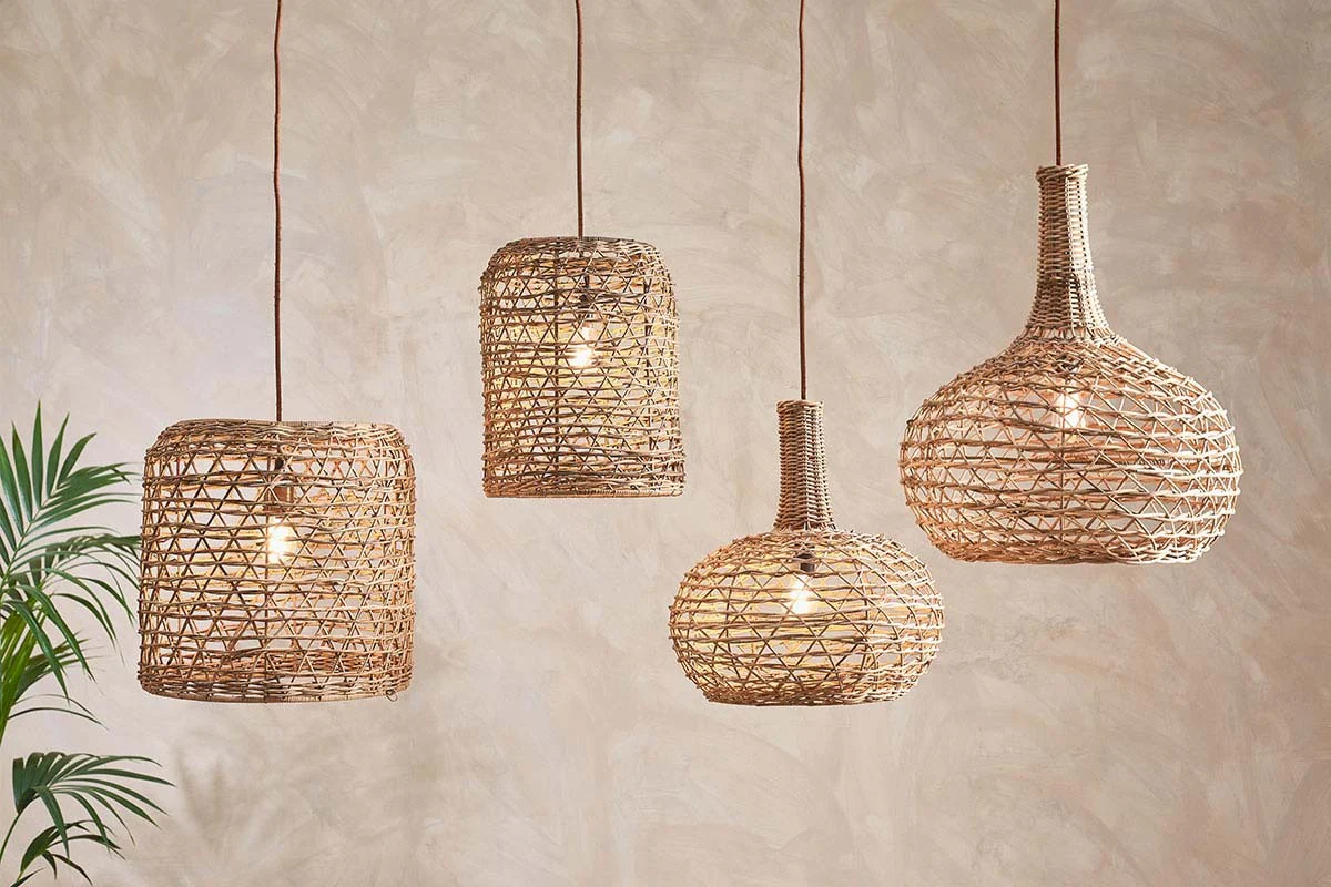Beru Rattan Lampshade - Conical - Small - Image 5