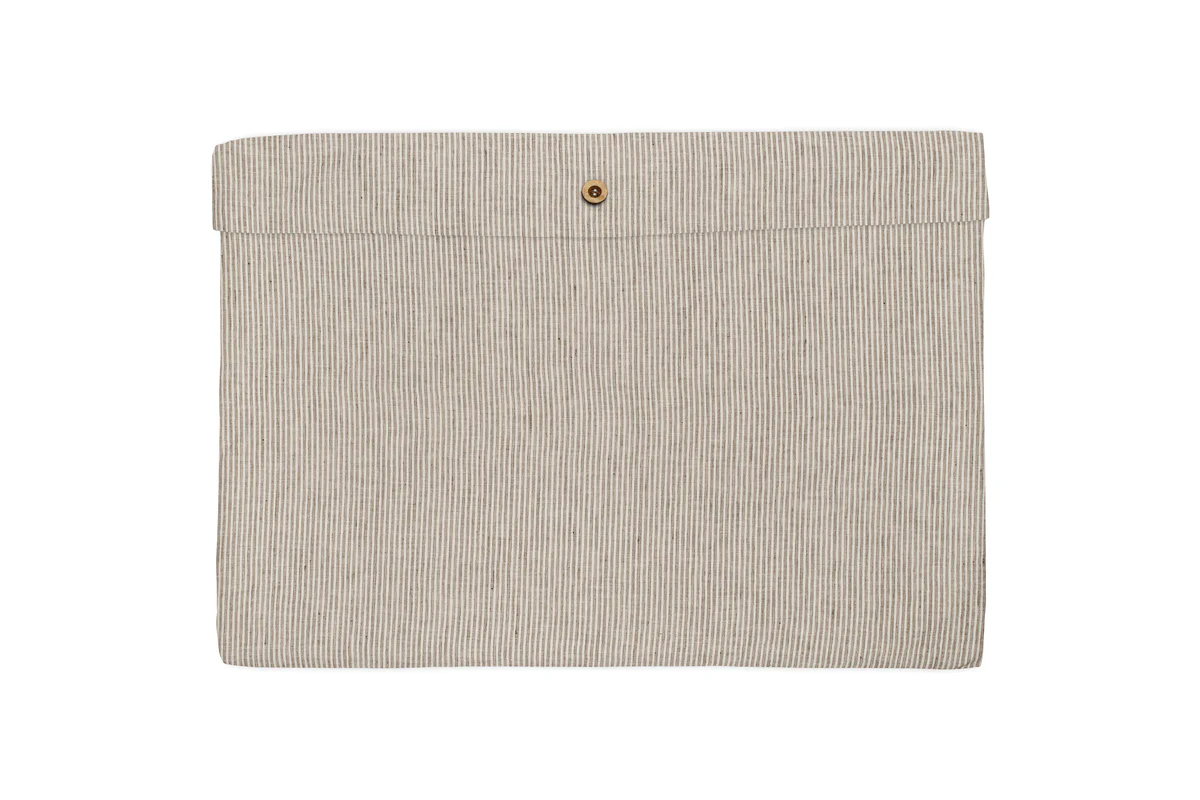 Borba Hemp & Cotton Duvet Cover - Espresso - Image 6