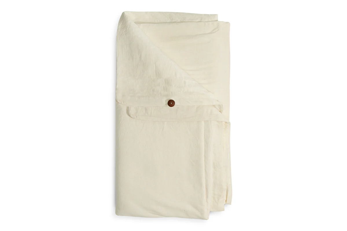Cela Hemp & Cotton Duvet Cover - Natural - Image 4
