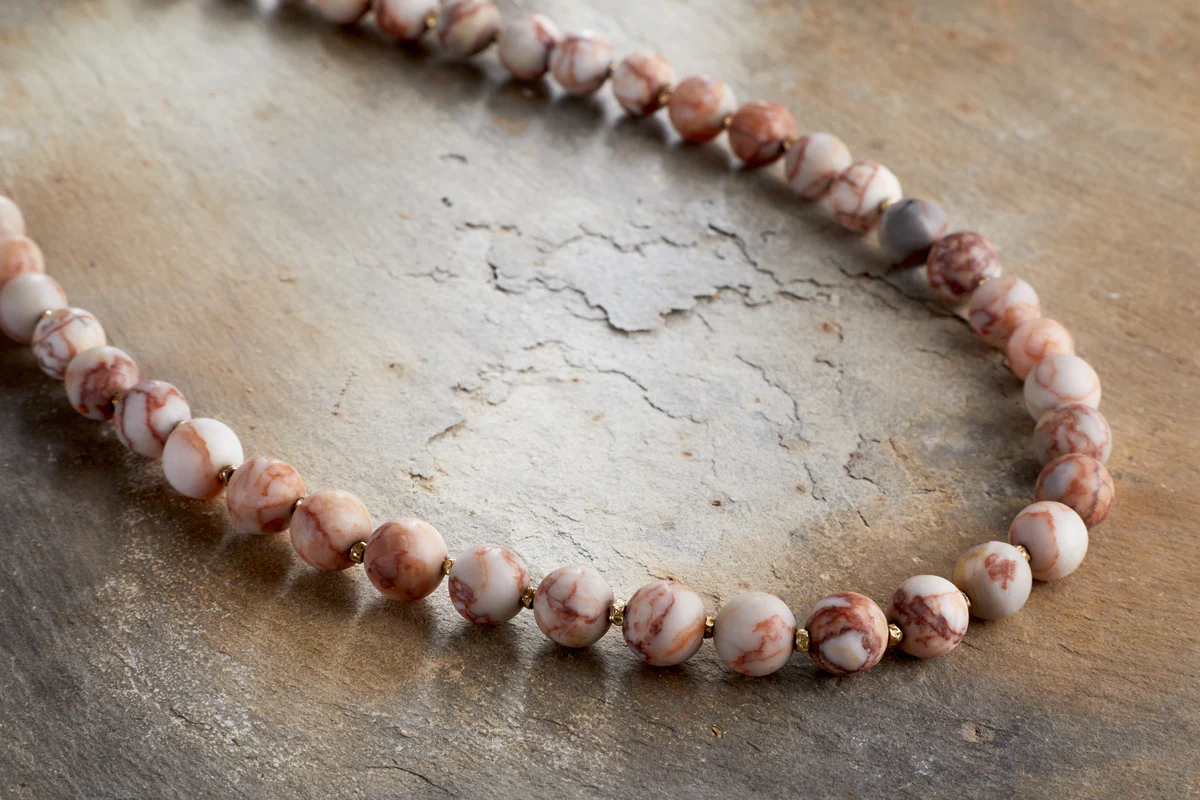 Cerita Necklace - Rhodochrosite - Image 3