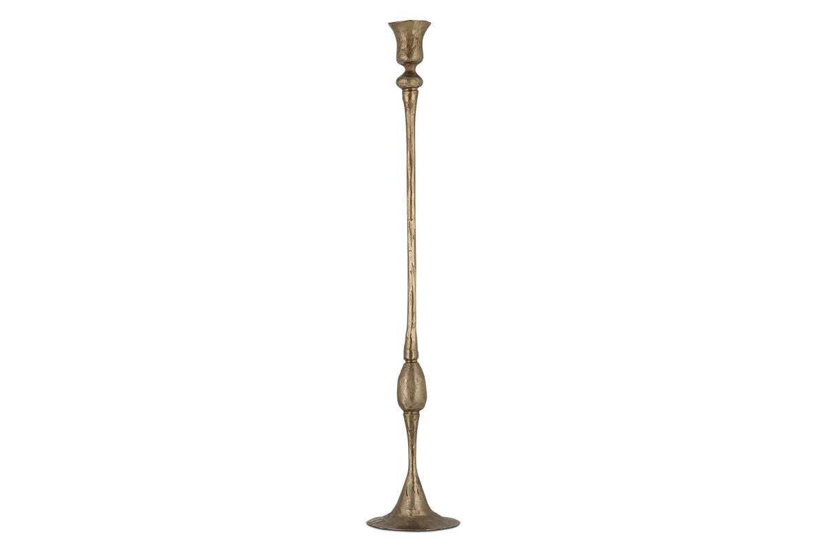 Chaipat Candlestick - Antique Brass - Image 9