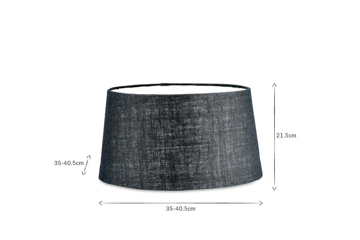 Dia Jute Lampshade - Ink - Image 10