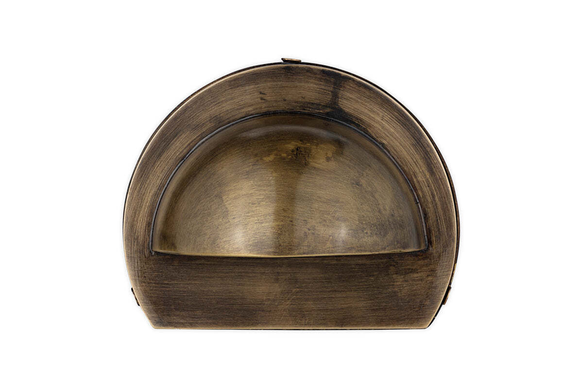 Datu Outdoor Wall Lamp - Antique Brass - Image 5