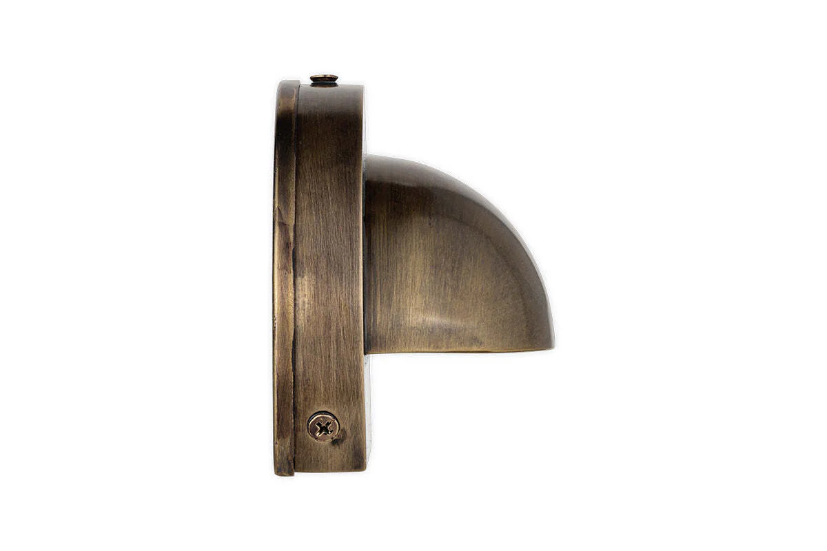 Datu Outdoor Wall Lamp - Antique Brass - Image 7