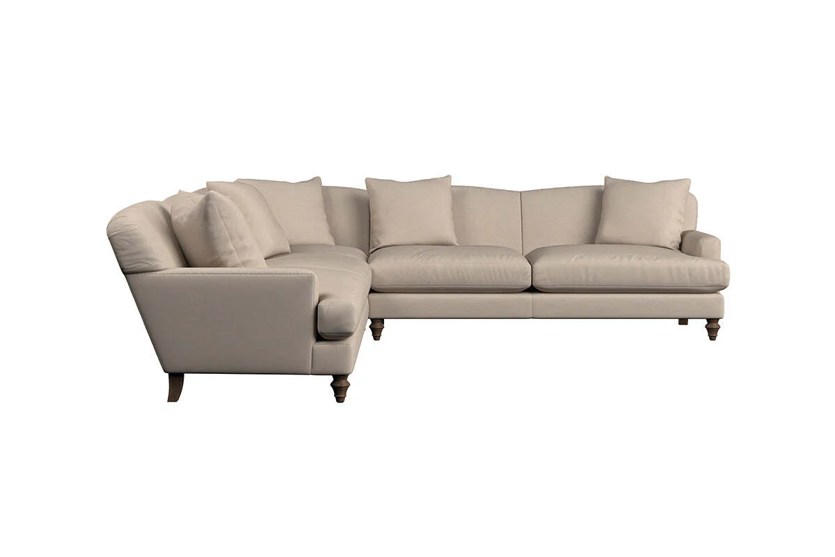 Deni Grand Corner Sofa - Recycled Cotton Lavender - Image 3