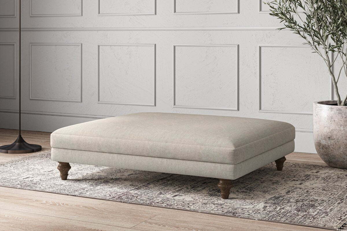 Deni Grand Footstool - Brera Linen Natural - Image 3
