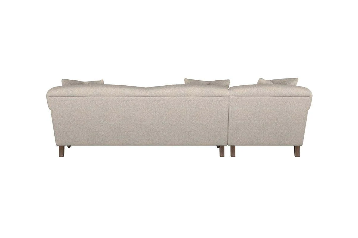 Deni Grand Left Hand Chaise Sofa - Brera Linen Charcoal - Image 5