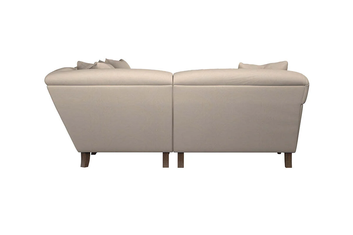 Deni Grand Left Hand Corner Sofa - Recycled Cotton Flax - Image 4