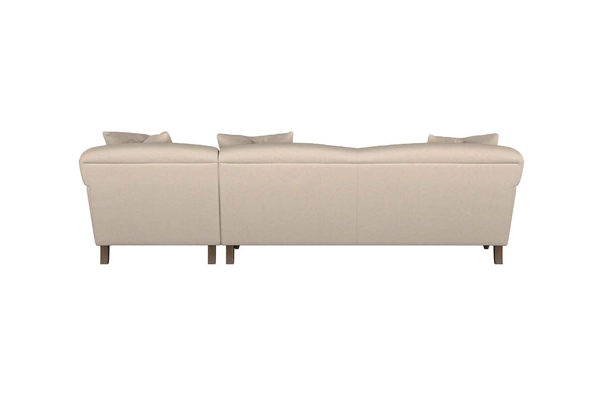 Deni Grand Right Hand Chaise Sofa - Recycled Cotton Horizon - Image 5