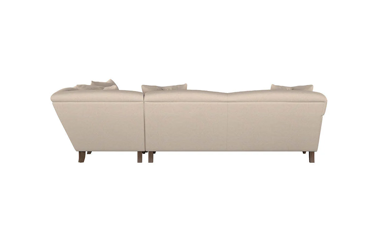 Deni Grand Right Hand Corner Sofa - Recycled Cotton Flax - Image 5