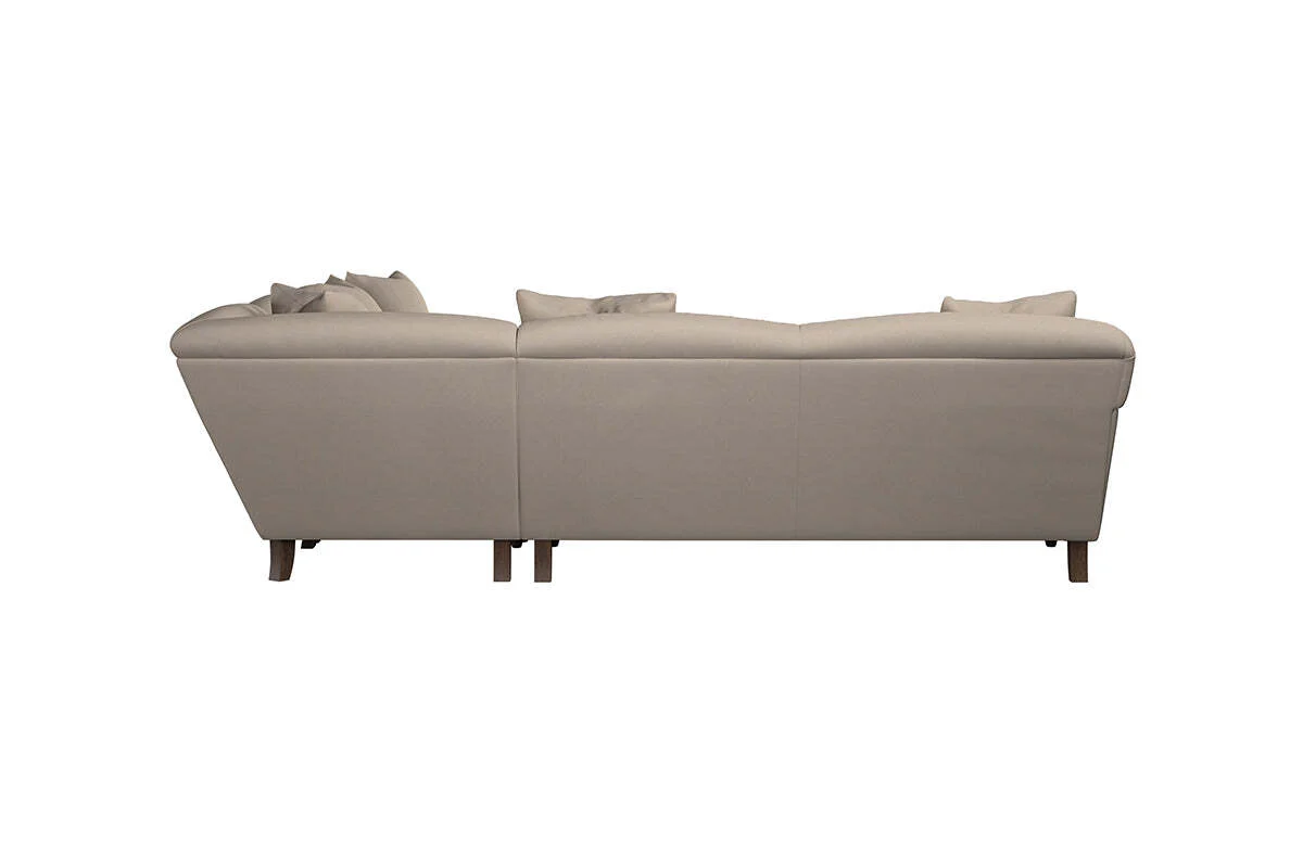 Deni Large Corner Sofa - Recycled Cotton Stone - Image 4