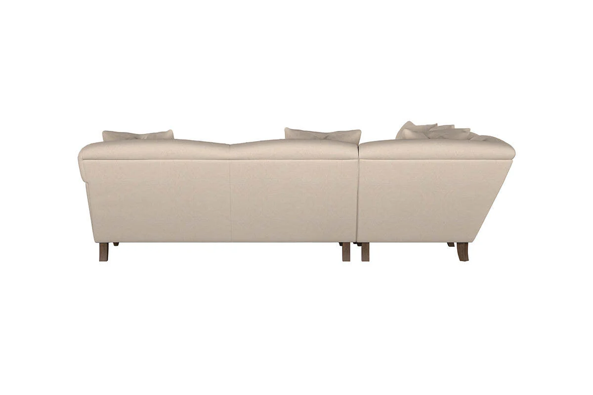 Deni Large Corner Sofa - Recycled Cotton Stone - Image 5