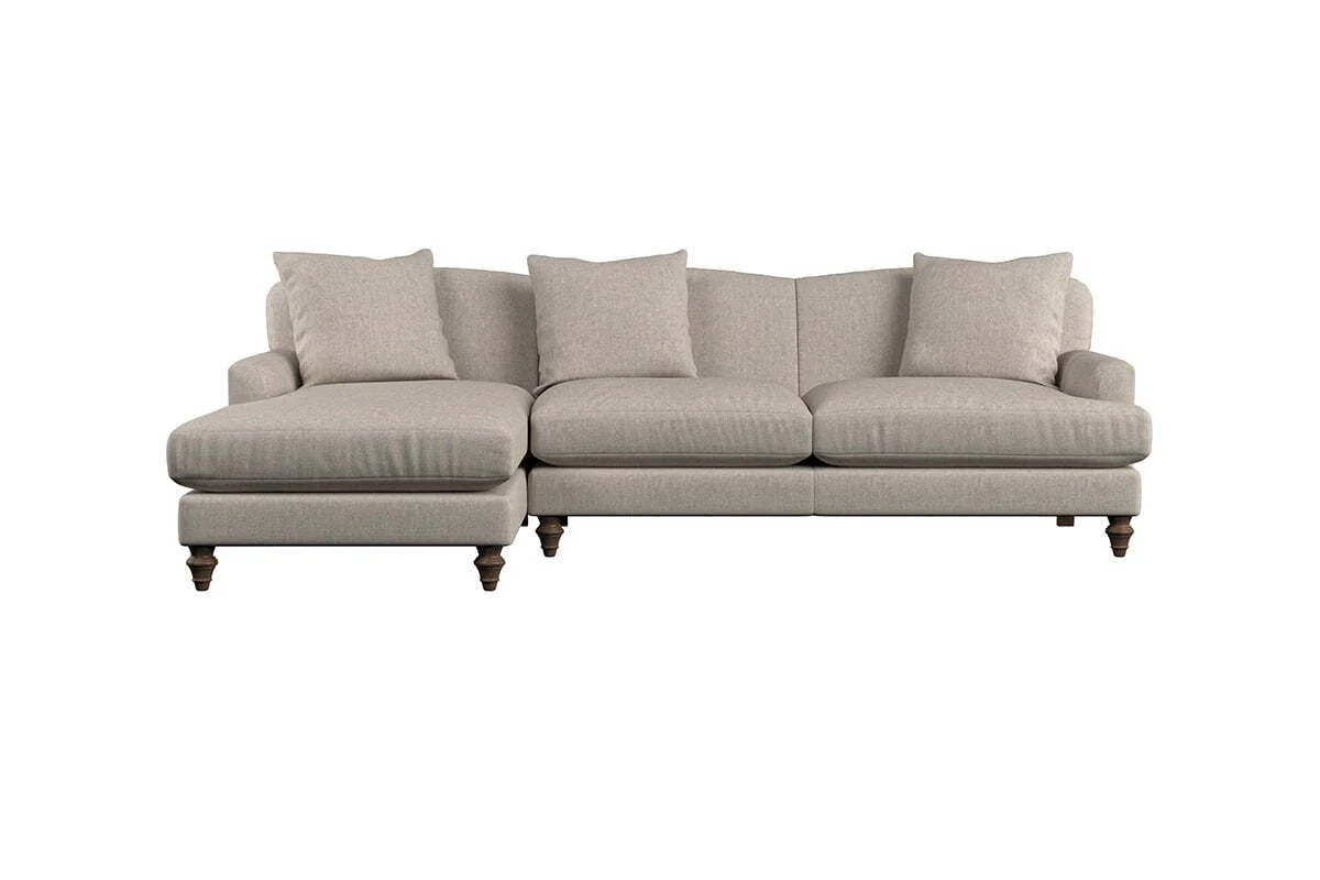 Deni Large Left Hand Chaise Sofa - Brera Linen Dusk - Image 3