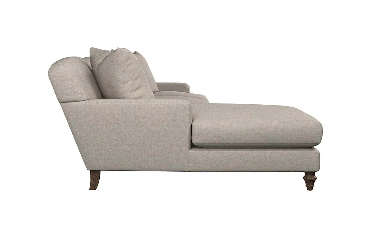 Deni Large Left Hand Chaise Sofa - Brera Linen Indigo - Image 5