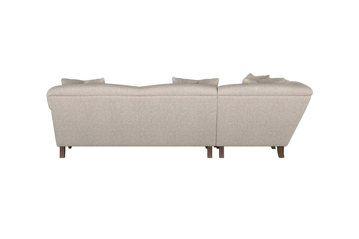 Deni Large Left Hand Corner Sofa - Brera Linen Pebble - Image 4