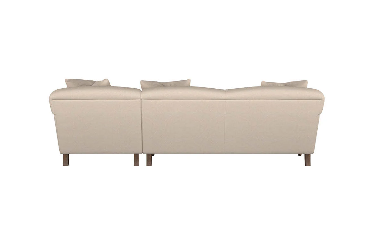 Deni Large Right Hand Chaise Sofa - Recycled Cotton Flax - Image 5