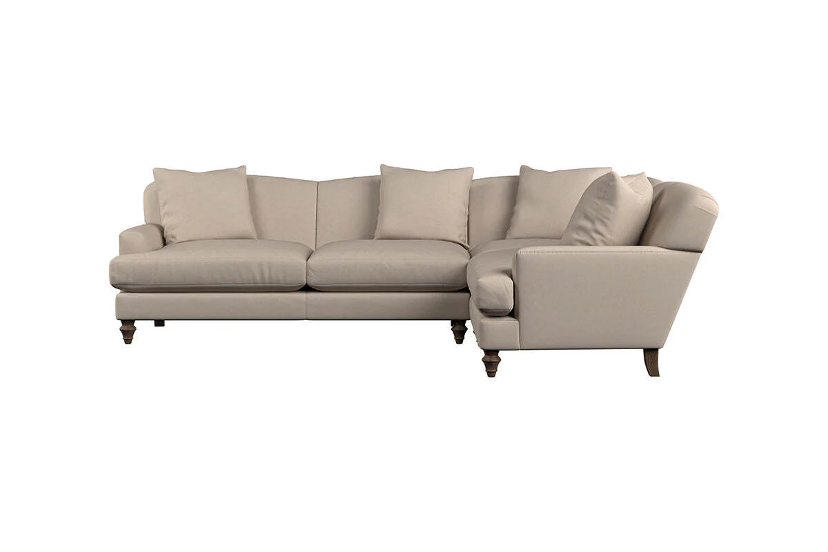 Deni Large Right Hand Corner Sofa - Recycled Cotton Seaspray - Image 3