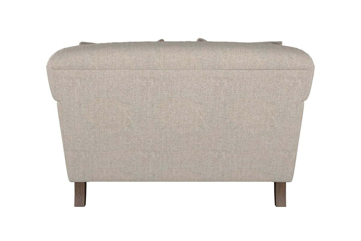 Deni Love Seat - Brera Linen Indigo - Image 5
