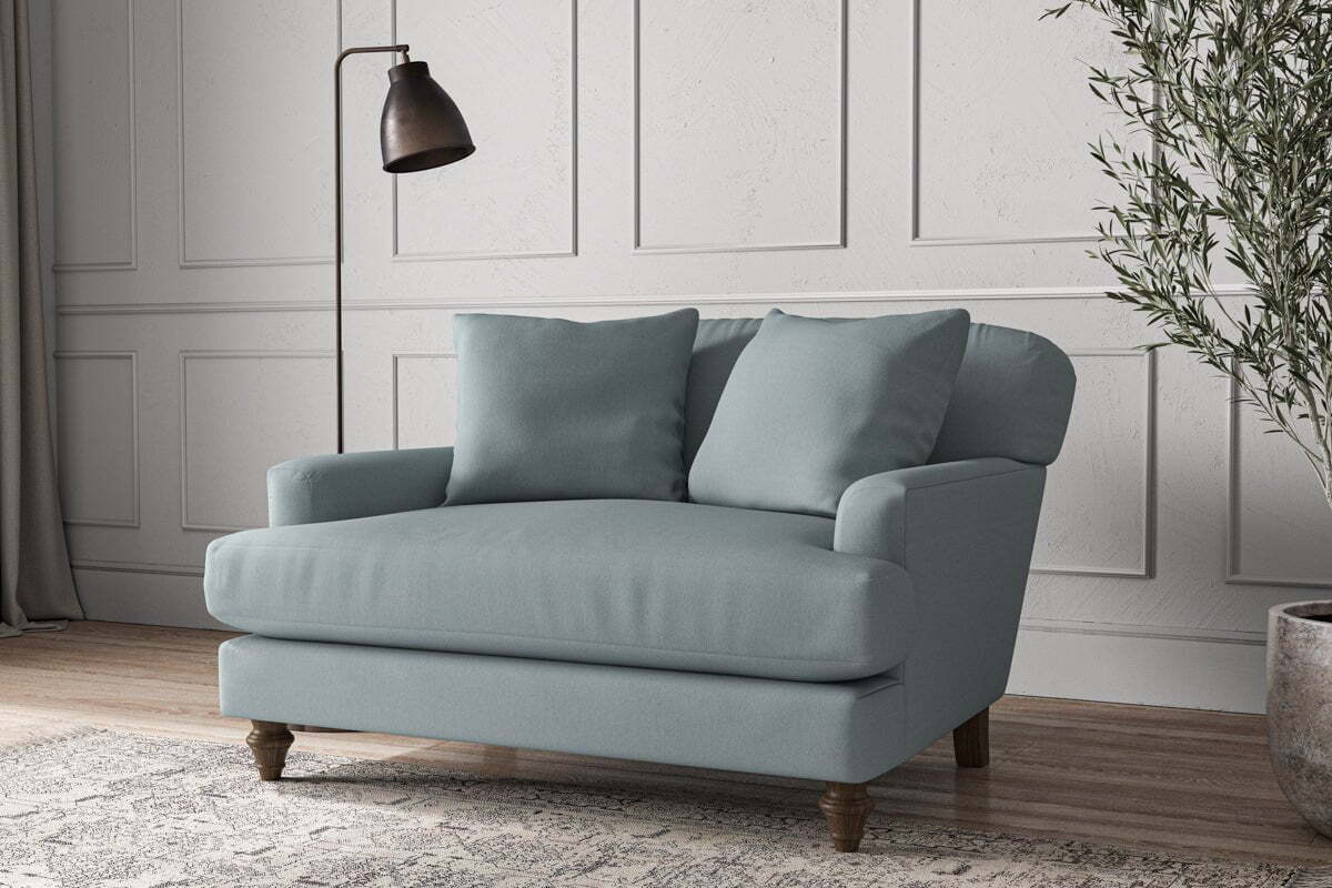 Deni Love Seat - Recycled Cotton Horizon - Image 2