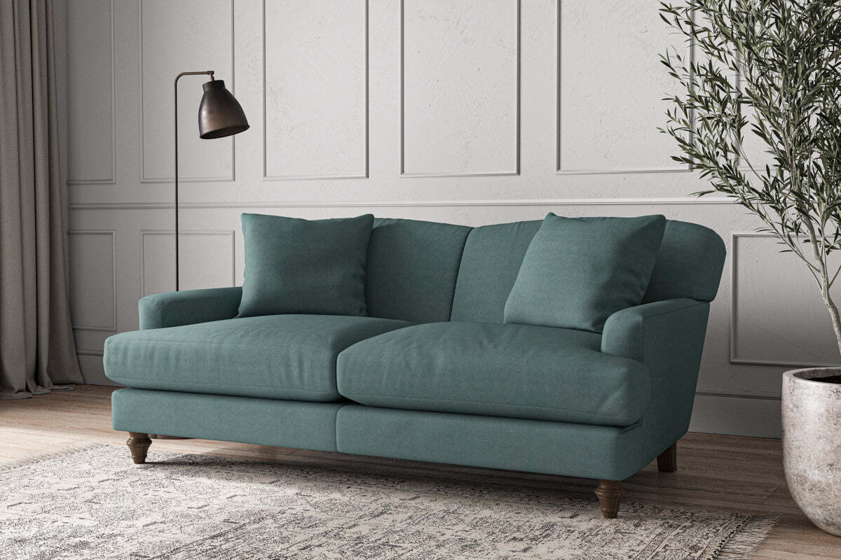 Deni Medium Sofa - Recycled Cotton Airforce - Image 2