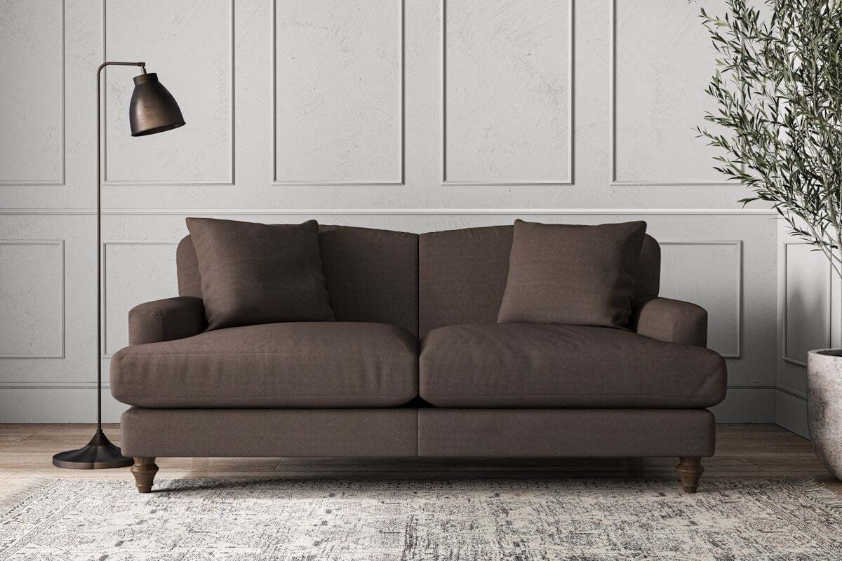 Deni Medium Sofa - Recycled Cotton Mocha