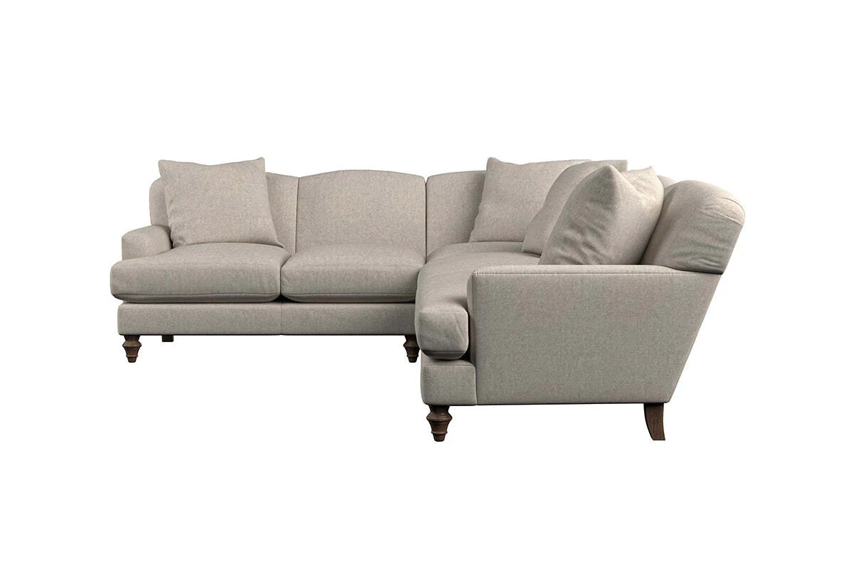 Deni Super Grand Left Hand Corner Sofa - Brera Linen Natural - Image 4