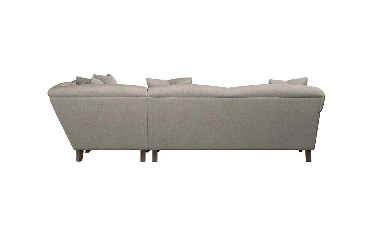 Deni Super Grand Right Hand Corner Sofa - Brera Linen Chestnut - Image 4