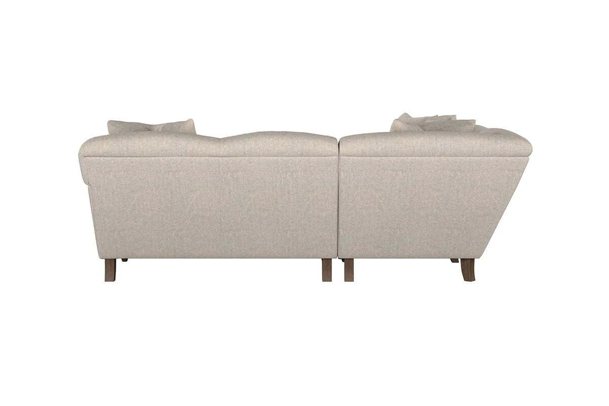 Deni Super Grand Right Hand Corner Sofa - Brera Linen Chestnut - Image 6
