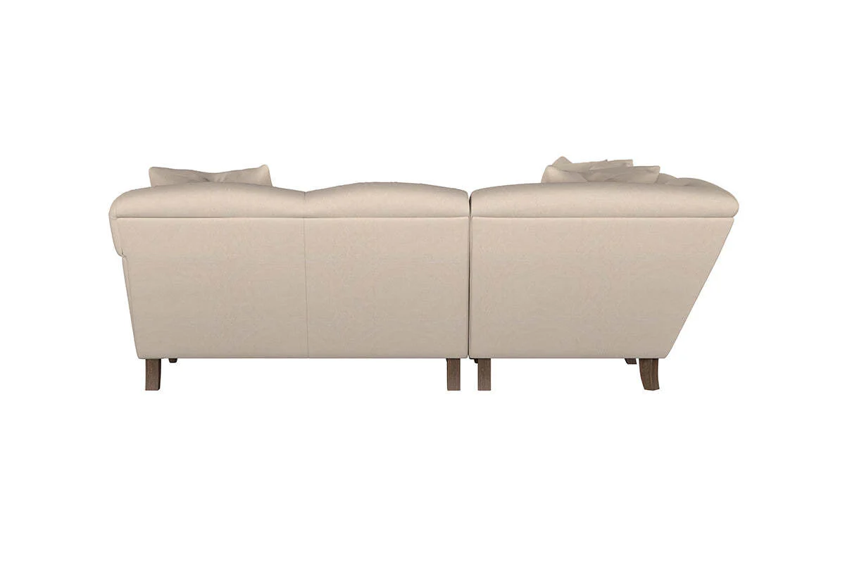 Deni Super Grand Right Hand Corner Sofa - Recycled Cotton Stone - Image 6