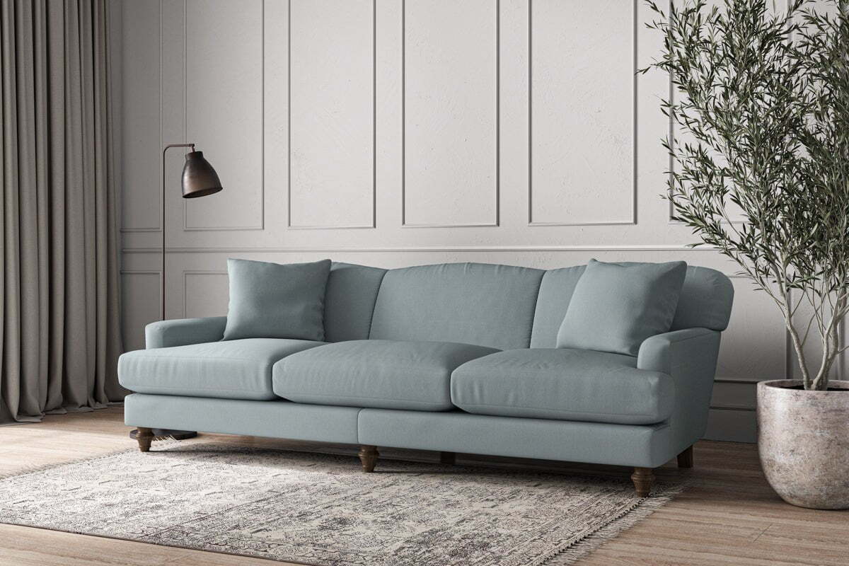 Deni Super Grand Sofa - Recycled Cotton Horizon - Image 2
