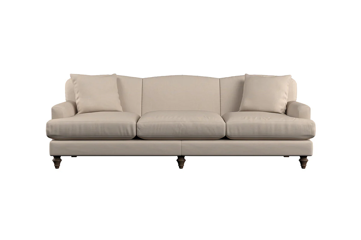 Deni Super Grand Sofa - Recycled Cotton Mocha - Image 3