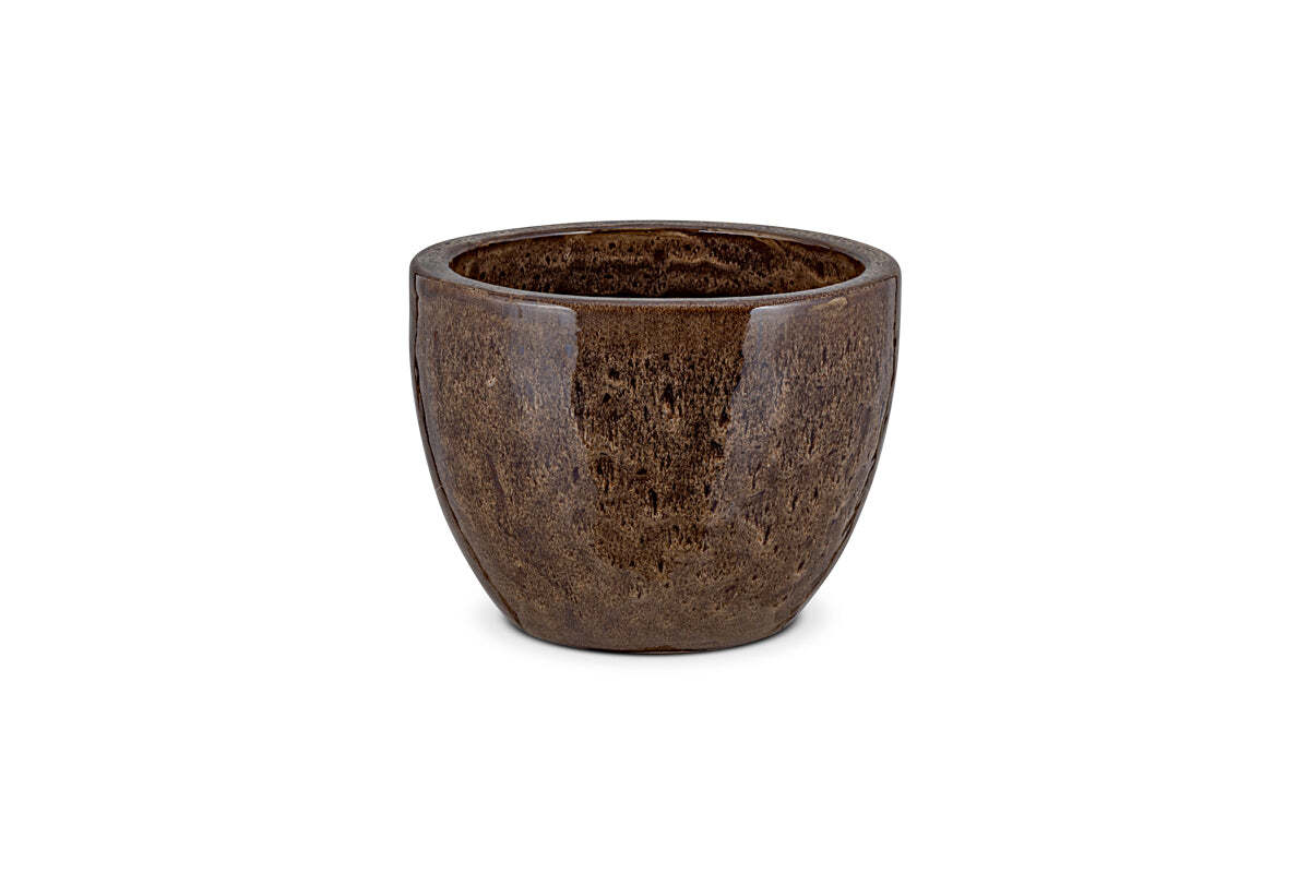 Dunai Terracotta Planter - Brown - Image 6