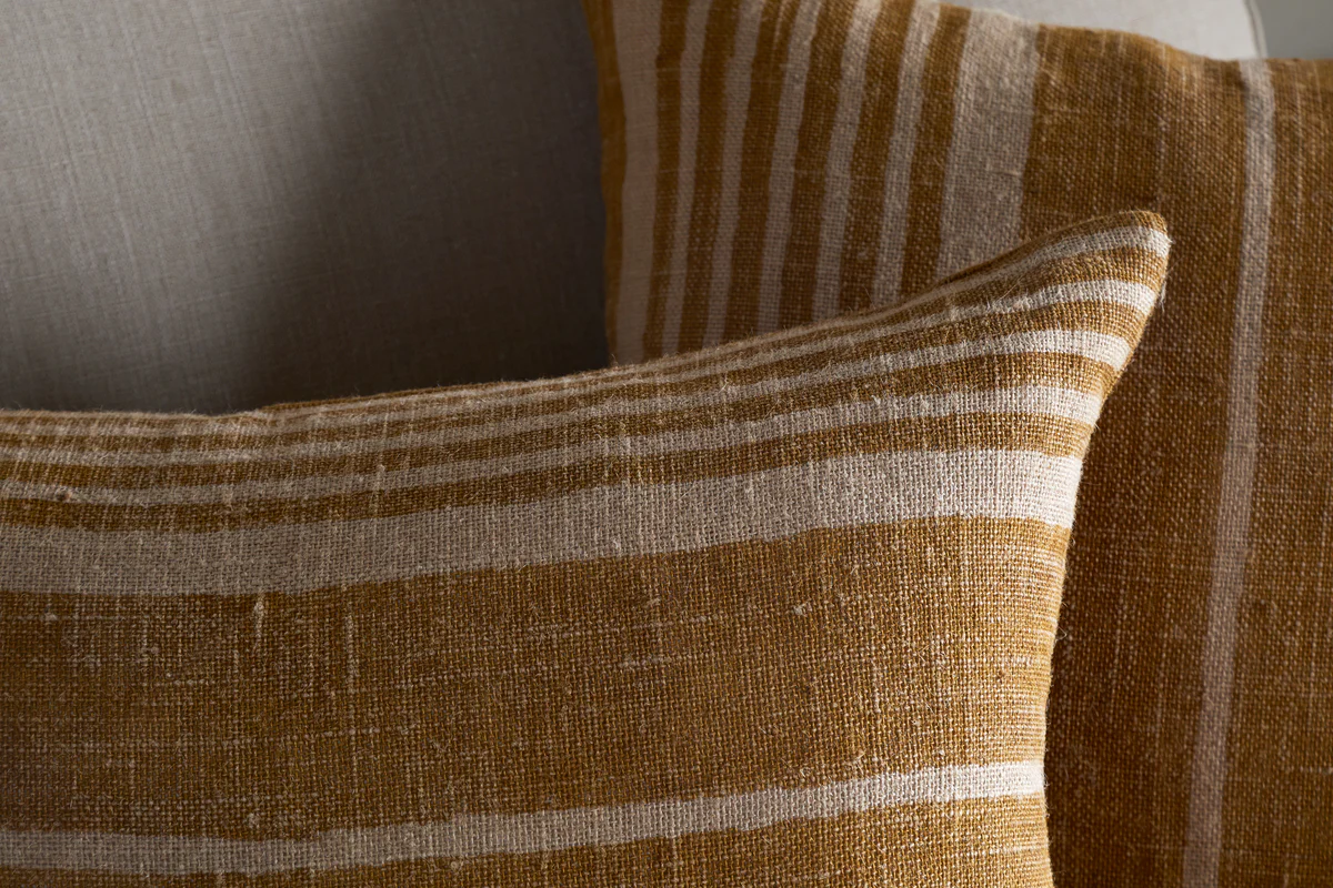 Eesha Jute Cushion Cover - Ochre - Image 6