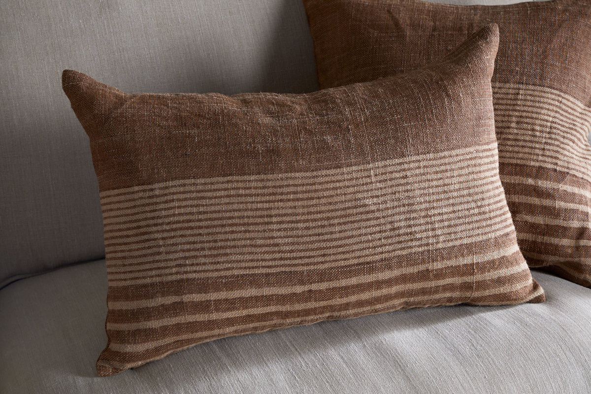 Eesha Jute Cushion Cover - Rust - Image 4