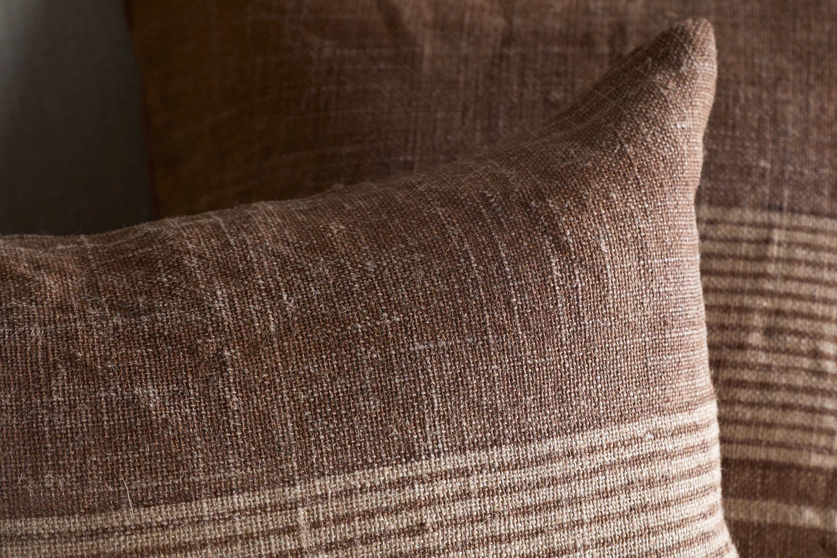 Eesha Jute Cushion Cover - Rust - Image 6