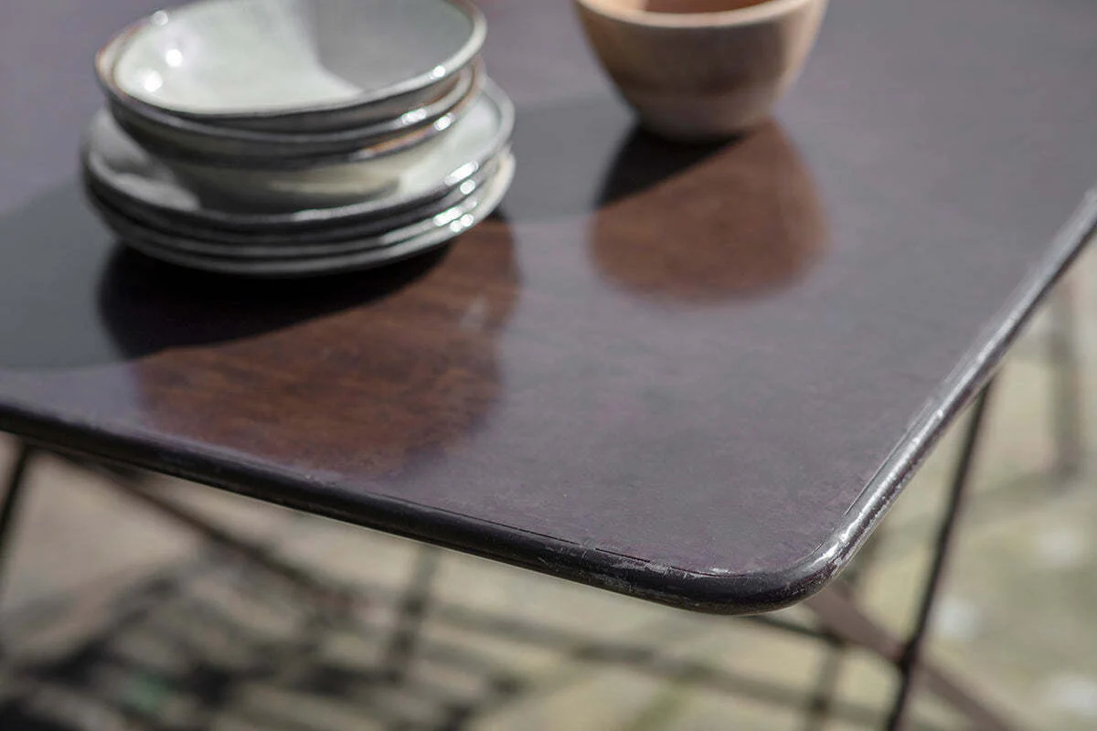 Ekete Iron Bistro Table - Large - Image 3