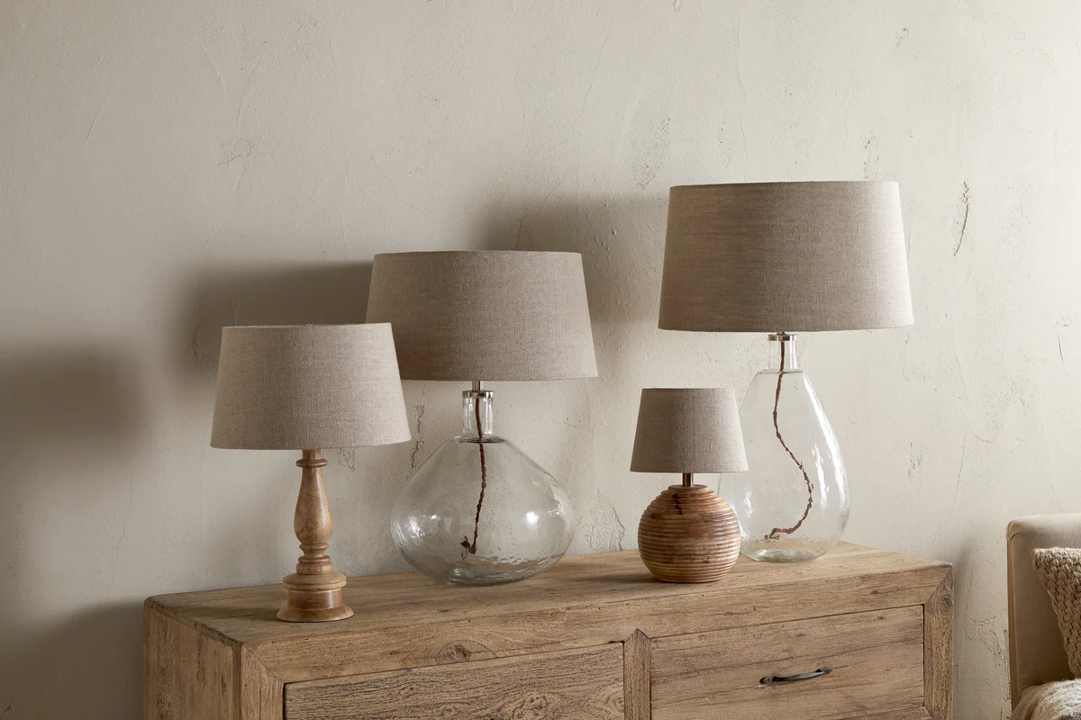 Embaata Linen Lampshade - Natural - Image 2