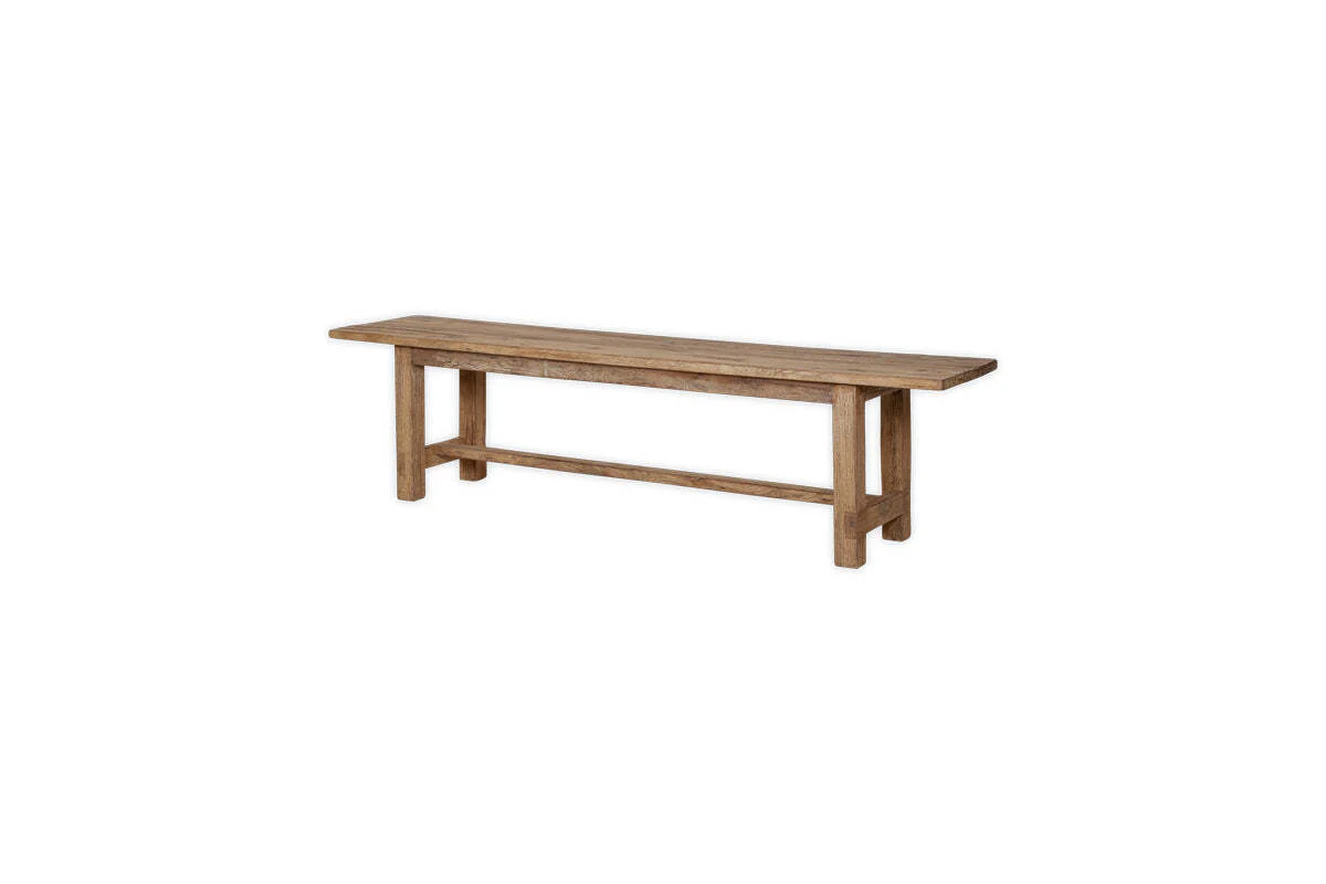 Fioni Reclaimed Wood Bench - Natural - Image 12